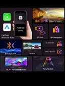 4K CarPlay 128GB Araç İçi Güvenlik Kamerası 10.2'' Ekran Ön & Arka Kayıt Android & iPhone Uyumlu - 3