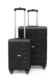 Copella Polipropilen & Kırılmaz 2'li Valiz Seti Büyük & Küçük Siyah thumbnail 1