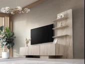 TRAVERTEN MDF TV ÜNİTESİ - 1