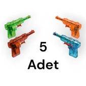 Retro Nostaljik 5 Adet Su Tabancası – Eğlenceyi Eski Günlerdeki Gibi Yaşa! thumbnail 1