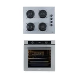 LUXELL 2 Lİ GRİ CAM SET (OCAK-FIRIN) - 1