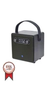 Torima BTS-1688 Yeşil Mikrofonlu Karaoke Bluetooth Hoparlör - 3