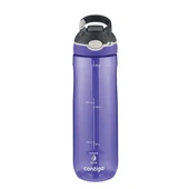 Contigo Cortland Tren Tek El Bas İç Kapaklı Su Matarası 720ml 2191383 - Koyu Mor - 1