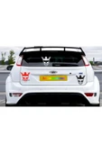 SEÇ Taçlı KuruKafa Sticker  Çok Amaçlı Sticker - 2