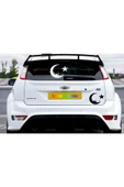 SEÇ Ay Yıldız Cami Şehir Siluetli Sticker  Çok Amaçlı Sticker - 2