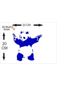 SEÇ SİLAHLI PANDA STİCKER ÇOK AMAÇLI STİCKER - 2