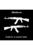 SEÇ Keleş Ak-47 Sticker Çok Amaçlı Sticker thumbnail 1