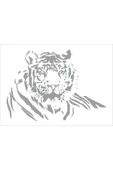 SEÇ Kaplan Sticker Çok Amaçlı Sticker Etiket - 2