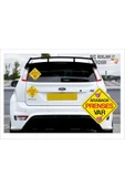 SEÇ Arabada Prenses Var (18X18)sticker Araç Sticker Çok Amaçlı Sticker - 2
