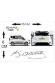 SEÇ K.atatürk Imzası Sticker Araç Sticker - 2