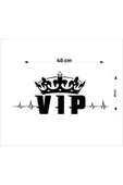 SEÇ VIP Taç Ritimli Araç One Sticker Çok Amaçlı Sticker Etiket thumbnail 2