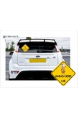 SEÇ Arabada Bebek Var Çakmaktaş Sticker 1 Adet - 2