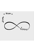 SEÇ Love Sonsuzluk Sticker Oto Sticker thumbnail 2