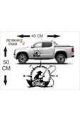 SEÇ Balık Tutan Adam Ve Pusula Sticker Çok Amaçlı Etiket Sticker - 2
