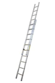 ASVERA 2 Parça x 3 Metre = 6 Metre Alüminyum Merdiven – Profesyonel, Dayanıklı & Yerli Üretim thumbnail 2