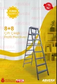 ASVERA 8+8 ÇİFT ÇIKIŞLI PROFİL MERDİVEN - 1