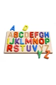 AlminaKids Ahşap Alfabe, Arapça Elif Ba 2 Li Oyuncak Seti - 3