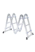 ASVERA 270 CM / 2x4 Çok Amaçlı Akrobat Alüminyum Merdiven – Katlanabilir & Endüstriyel thumbnail 5