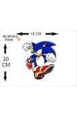 SEÇ KİRPİ SONIC STİCKER ÇOK AMAÇLI STİCKER - 2