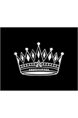 SEÇ Kral Tacı Sticker Oto Araba Sticker - 1