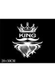 SEÇ Kral Tacı Ve Sakallı Adam Sticker - 3