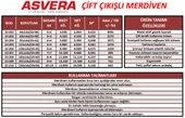 ASVERA 7+7 ÇİFT ÇIKIŞLI PROFİL MERDİVEN - 6