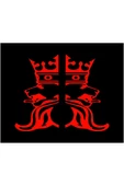 SEÇ Aslan Kral Cam Uyumlu Sticker Araba Sticker - 1