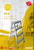 ASVERA 4+4 ÇİFT ÇIKIŞLI PROFİL MERDİVEN - 1