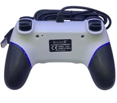 Kontorland - PS4 Ve PC Uyumlu Titreşimli Kablolu Oyun Kolu GamePad P4H - 3