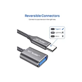 Jsaux USB C To USB Adaptörü Type-C 3.0 Otg Kablosu Çevirici Dönüştürücü Adaptör Kablosu MacBook Pro 2018 2017 ile Uyumlu Samsung Galaxy S20 S20+ Ultra S8 S9 Note 10 Uyumlu CD0019 - 2