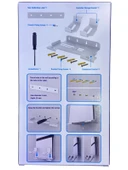 PS5 SLİM / PRO UYUMLU DUVAR ASKI APARATI PGTECH GP-539 thumbnail 3