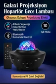 Galaxy  Bluetooth Hoparlör  Gece Lambası Lazer Işık ve Parti LED Disko Topu - 1