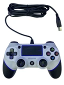 Kontorland - PS4 Ve PC Uyumlu Titreşimli Kablolu Oyun Kolu GamePad P4H - 6