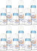 Bebsi Cam Biberon Seti Mavi (250ML+125ML) (6 Lı Set) - 1