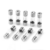 Cam Sigorta Seti 5x20 6x30 mm 360 Adet 24 Çeşit 250v Hızlı / Fast Şeffaf Çantada - 2