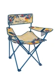 Desenli Katlanır Kamp Piknik Sandalyesi Rejisör Koltuğu - 1