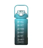 Polikarbon Matara Suluk 1500 Ml Vgn2213 Turkuaz-Siyah - 1