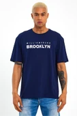 Süperlife Erkek Bisiklet Yaka Willams.Brooklyn Baskılı Tshirt SPR25TS31 - 5