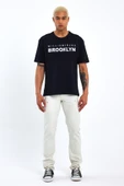 Erkek Bisiklet Yaka Willams.Brooklyn Baskılı Tshirt SPR25TS31 - 2