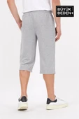 Erkek Büyük Beden N.Brooklyn Baskılı Standart &Regular Kalıp Şort SPR25BSR089 - 4