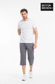 Erkek Büyük Beden N.Brooklyn Baskılı Standart &Regular Kalıp Şort SPR25BSR089 - 11