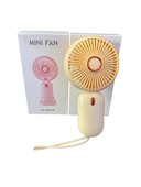 Avuç İçi Taşınabilir Şarjlı Mini Vantilatör El Fanı YM88196 - 7