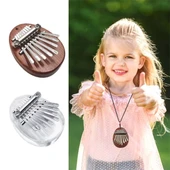8 Tuşlu Mini Kalimba - Ahşap Ayı - 4