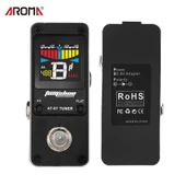 Mini Gitar Akort Cihazı Pedalı - Kromatik Akort - Metal Kasa - 1