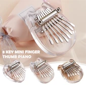 8 Tuşlu Mini Kalimba - Ahşap Ayı - 5
