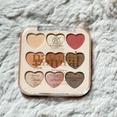 Sudedi Home Natural Love Kalp Şeklinde 9'lu Far Paleti - 2