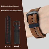 Xiaomi Redmi Watch 2 Lite Uyumlu Deri Kordon - Renk K - 3