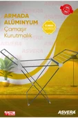 ASVERA Armada Alüminyum Kanatlı Kurutmalık – Katlanır, Hafif ve Dayanıklı Çamaşır Askısı thumbnail 1