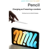 iPad Mini 7 (A17 Pro) 8.3 inç Şeffaf Arka PC Çerçeveli Koruyucu Kılıf - Yeşil - 2