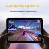 iPad Mini 7 (A17 Pro) 8.3 inç Şeffaf Arka PC Çerçeveli Koruyucu Kılıf - Beyaz - 7